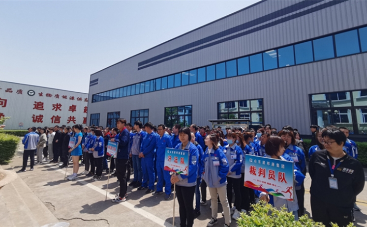 快乐运动，健康生活 山东91麻豆精品秘密入口春季运动会拉开帷幕